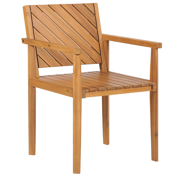 Gartenmöbel Set 6-Sitzer BARATTI Akazienholz Braun