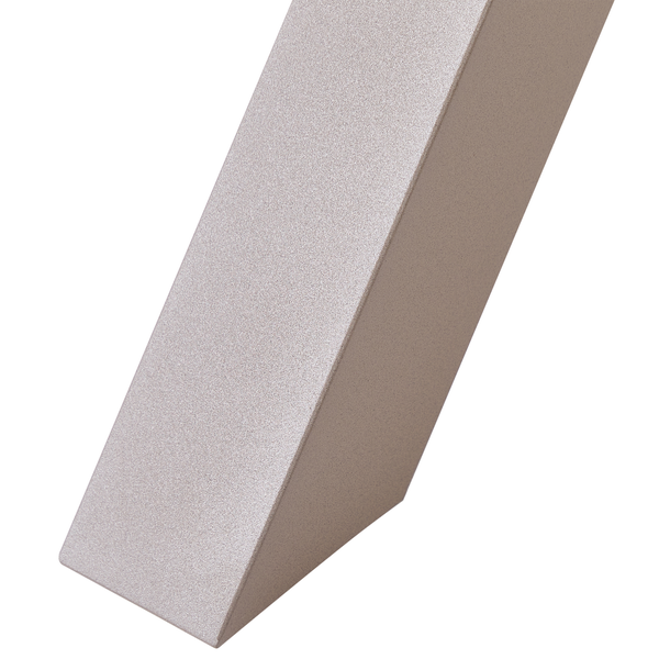 Gartentisch CASCAIS 200 cm 105 cm Metall Taupe