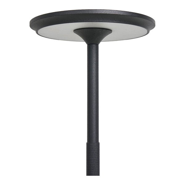 Lyneham Tischlampe LED wiederaufladbar schwarz. 13 X 13 X 29 cm