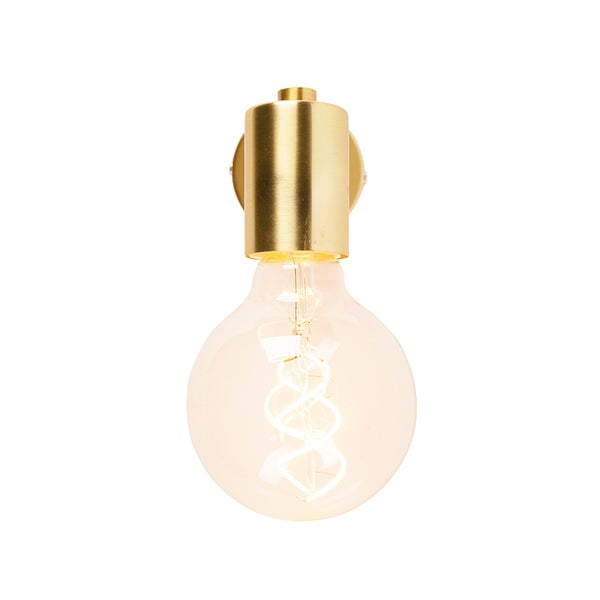 Art Deco Wandleuchte Gold Neigbar - Facil