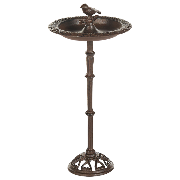 Vogeltränke mit Vogel-Figur