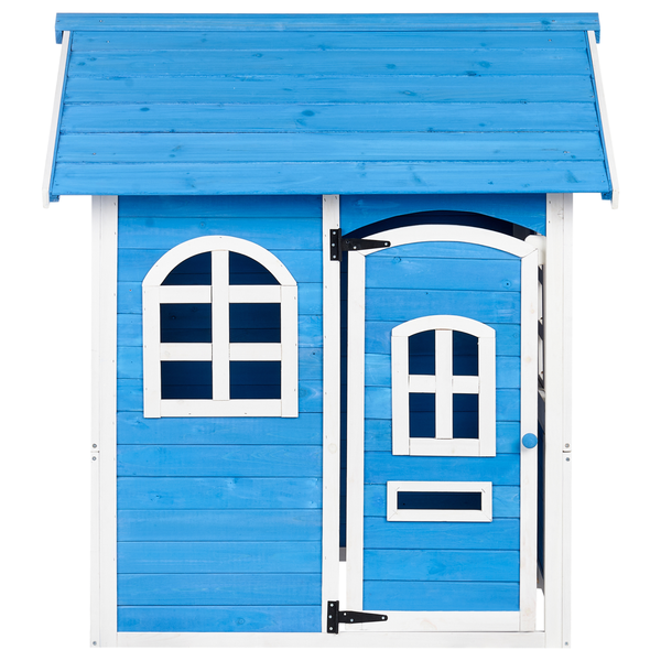 Garten Spielhaus KOKKONI Tannenholz Blau