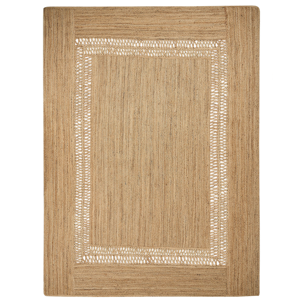 Teppich YENIKOY 300 x 400 cm Jute Beige