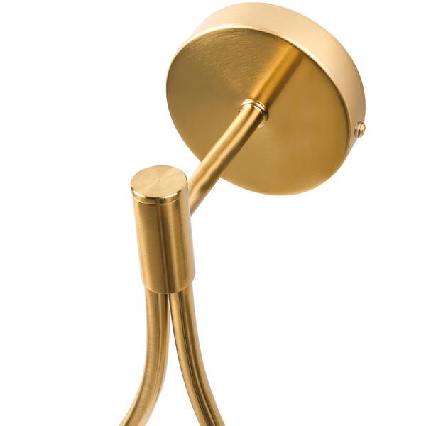 Goldene Deckenleuchte