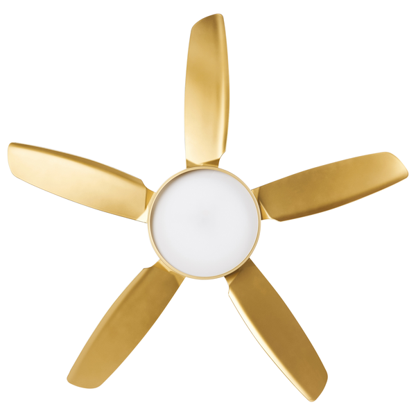 Deckenventilator mit Licht GOSHAABA mit Fernbedienung Messing