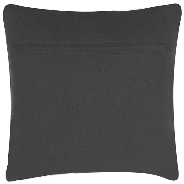 Dekokissen LALAM Baumwolle 45 x 45 cm Grau ZickZack-Muster