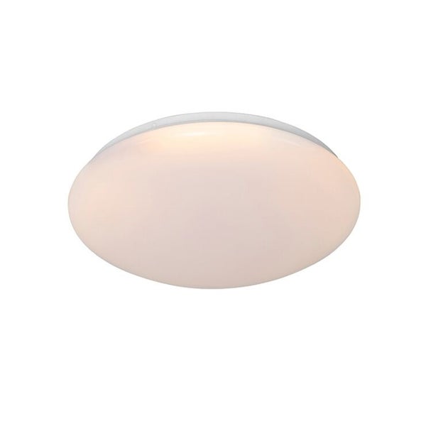 Smarte moderne Deckenleuchte weiß 38 cm inkl. LED und RGB - Iene