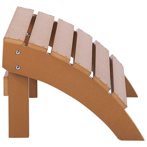 Garten Fußhocker ADIRONDACK Braun