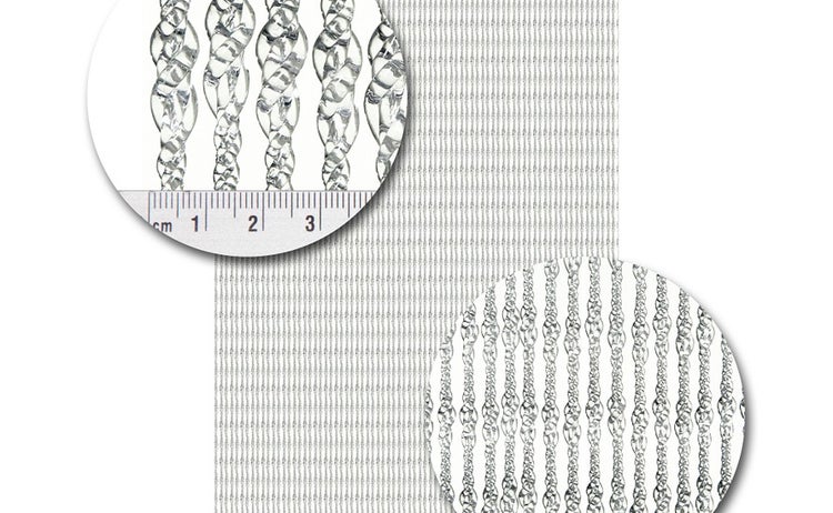Fliegenvorhang Kunststoff Pisa Transparent - 92cm x 210cm