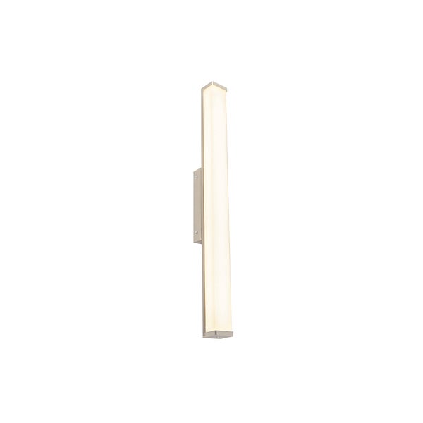 Moderne Badezimmer Wandleuchte Stahl 62 cm IP44 - Cascada