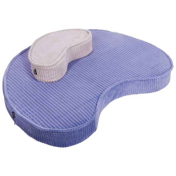 Pouf NILI Samtstoff Hellviolett
