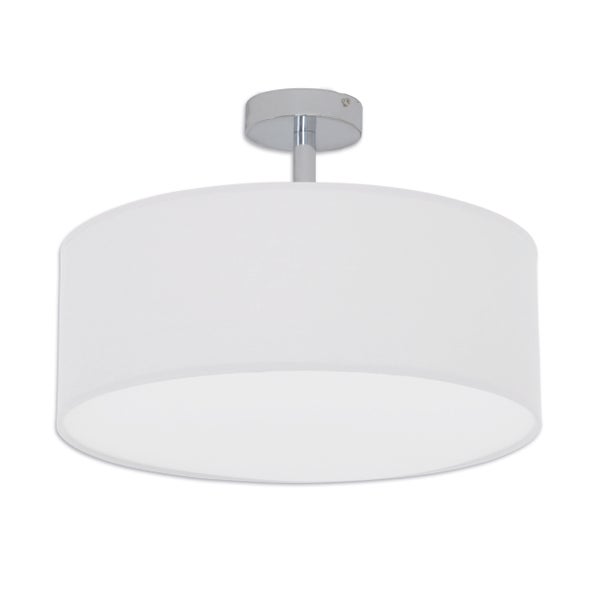 Deckenleuchte mit rundem Lampenschirm