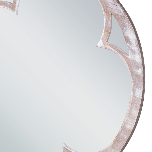 Wandspiegel MONCLOVA 60 cm 60 cm Hellbraun