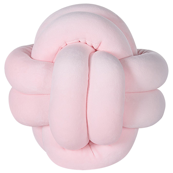 Dekokissen MALNI Samtstoff 20 x 20 cm Rosa Ohne Muster
