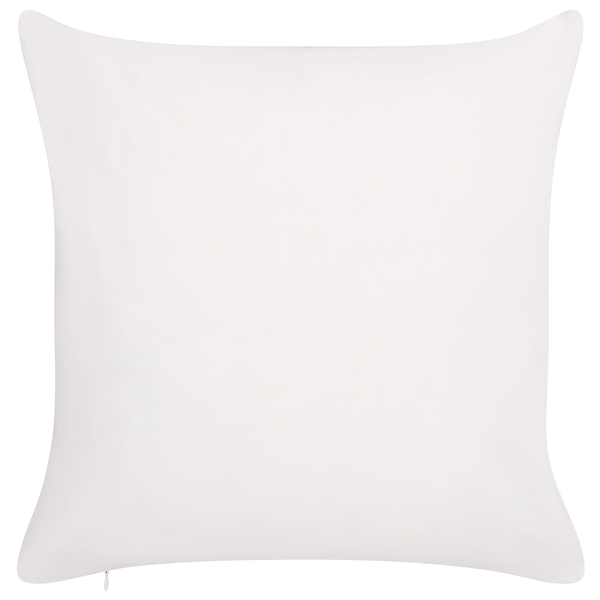 Gartenkissen 2er Set TORRETTA Pflanzenmuster 45 x 45 cm Cremeweiß