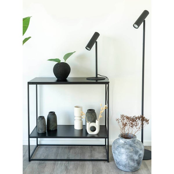 Paris Stehlampe 25x150x25cm schwarz. 25 X 25 X 150 cm