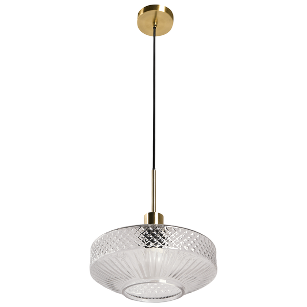 Gelbes Sofa mit Zierkissen in einem Wohnzimmer.