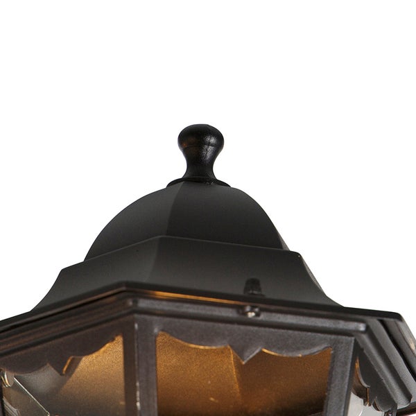 Außenlaterne schwarz 220 cm 3-flammig IP44 - Havanna