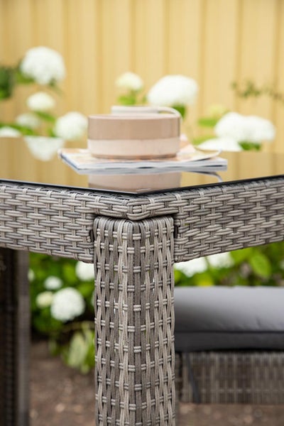 Alo Garten Bartisch grau. 60 X 100 X 110 cm