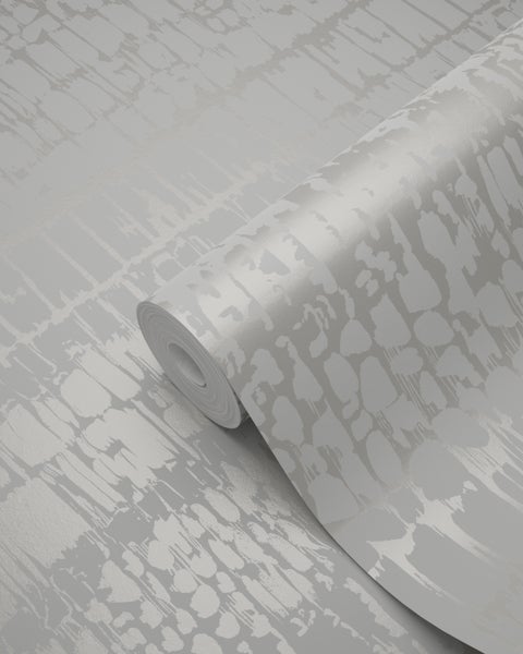 Origin Wallcoverings Tapete Tierhautmuster Taupe - 53 cm x 10.05 m - 346650