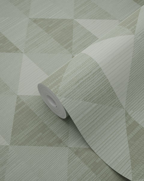 Origin Wallcoverings Tapete 3D Grasmuster Hell Graugrün - 50 x 900 cm - 347883