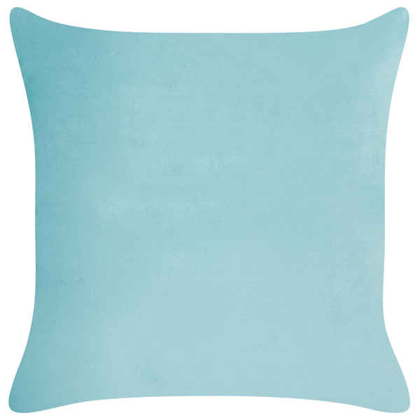 Dekokissen 2er Set ALLIUM Samtstoff 45 x 45 cm Blau Streifenmuster