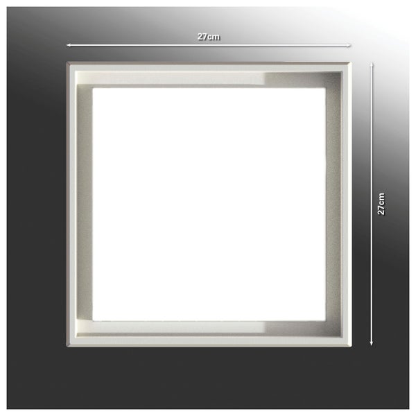 Quadratischer Bilderrahmen mit den Maßen 27 cm