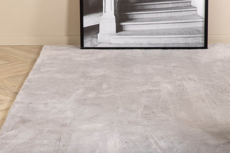 Nina Teppich 230x160 cm Polyester grau. 160 X 230 X 2 cm