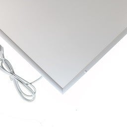 Infrarotpanel Quality Heating HH Serie 60x120 cm 700 Watt Aluminium Weiß inkl. Isolierter Rückseite, Deckenmontage, IP52, Überhitzungsschutz, 2m Netzstecker, 5 Jahre Garantie