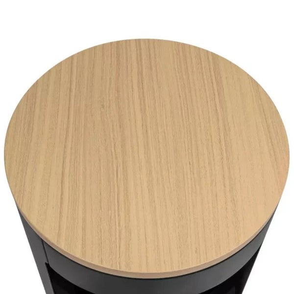 Runde Tischplatte aus Holz