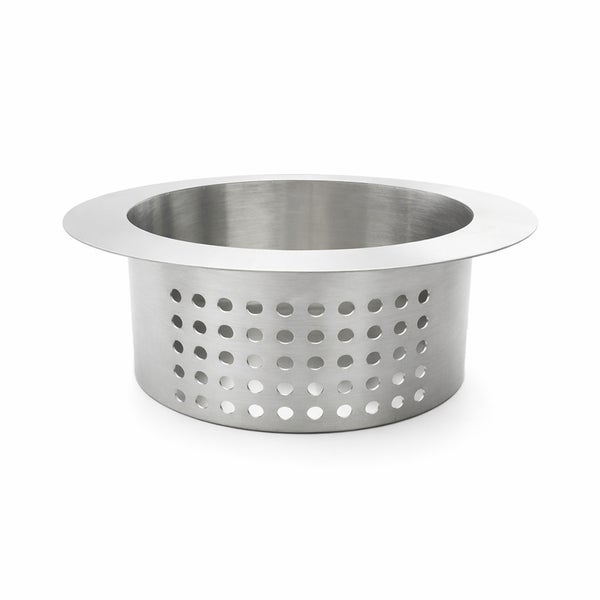 Edelstahl-Aufsatzsieb mit Löchern