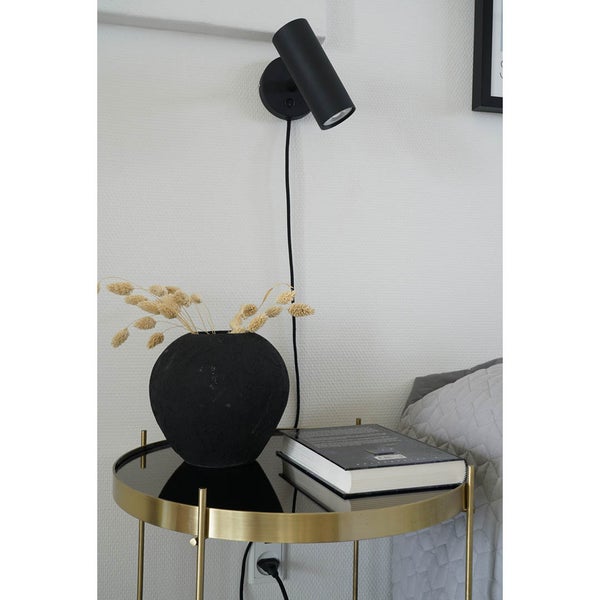 Paris Wandlampe 10x22x15cm schwarz. 10 X 15 X 22 cm