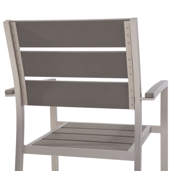 Gartenmöbel Set 6-Sitzer VERNIO Grau