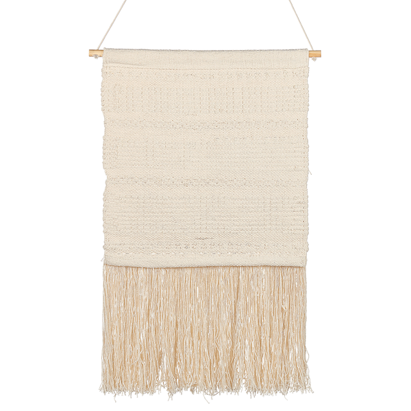 Wandbehang KAMOKE Baumwolle 103 cm Beige