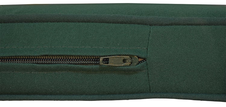 Auflage Gartenbank Bankauflage 120 x 47 cm grün 100% strapazierfähiges Polyester