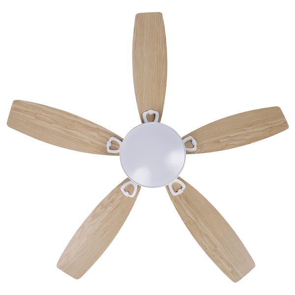Deckenventilator mit Licht LOGAN mit Fernbedienung Weiß