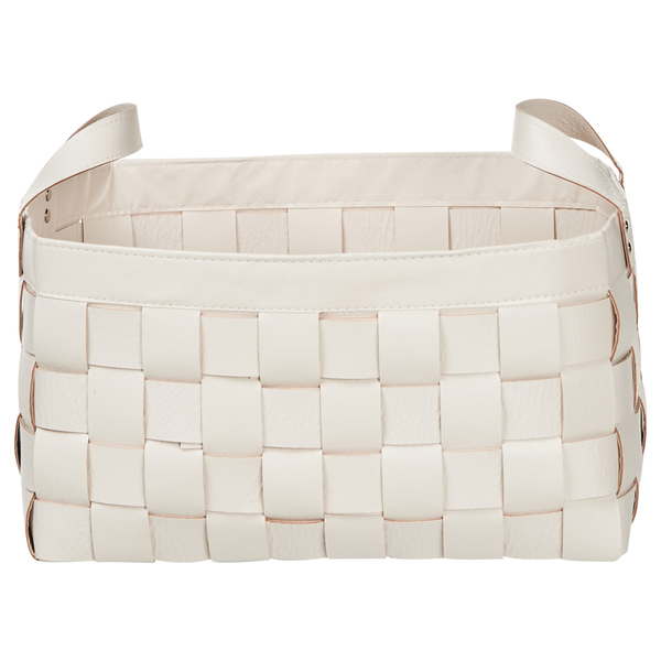 Geflochtener Korb mit Griffen