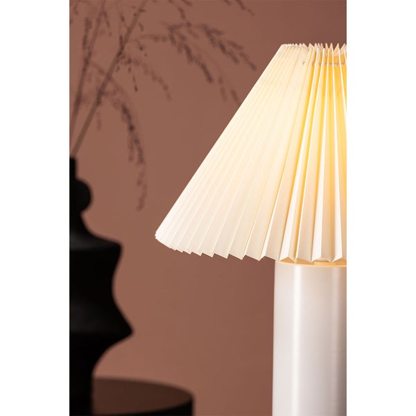 Largin Beleuchtung Tischlampe 35x35x45cm hellgrau. 35 X 35 X 45 cm