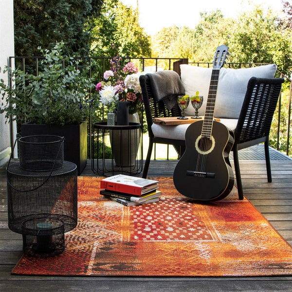 Kurzflor Teppich Kiara Multi Modern, Orientalisch 80 x 150 cm
