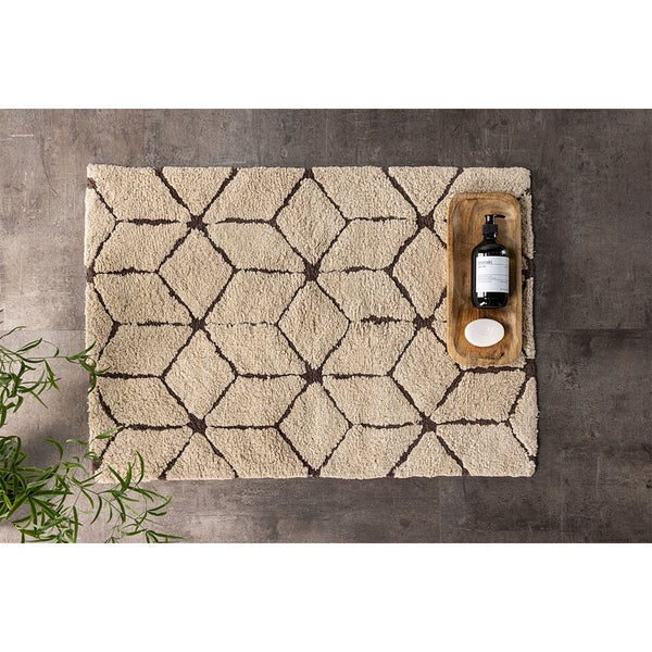 Petrus Badematte 90x60cm Braun. 60 X 90 X 2 cm