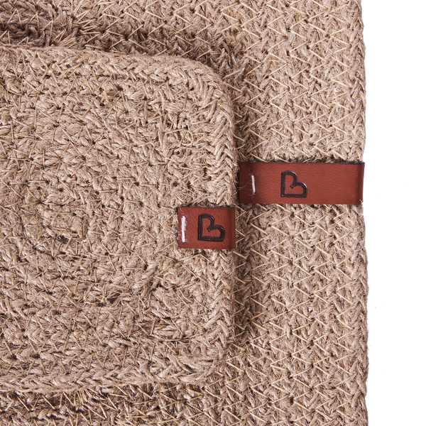 Tischset mit Untersetzern 12-teilig SALTBUSH Naturfarben Jute