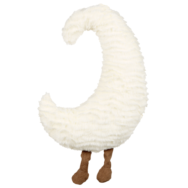 Kinderkissen Mond 21 x 40 cm Weiß 2er Set MOONLIGHTER