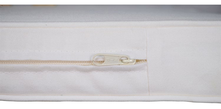 Auflage Gartenbank Bankauflage 120 x 47 cm weiß 100% strapazierfähiges Polyester