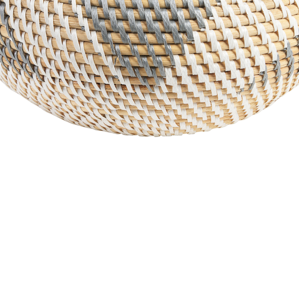 Dekovase ASAHAN Rattan 22 cm Naturfarben