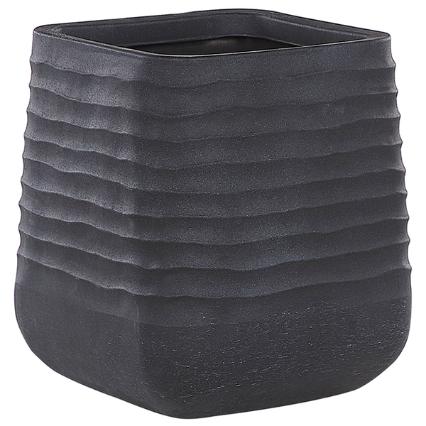Blumenkübel PARIKIA 50 cm Schwarz