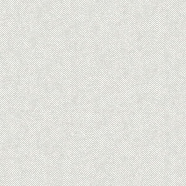 Origin Wallcoverings Tapete Fischgrätmuster Graugrün - 53 cm x 10.05 m - 347663