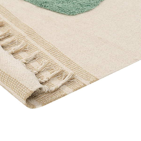 Teppich ZEYNAK Bunt 300 x 400 cm Baumwolle