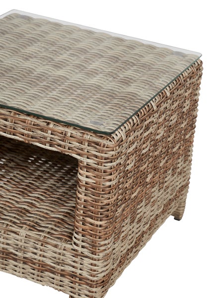 Details eines Schwerlastregals: rutschfester Fuss, Easy-Slide-Einrastung, stabile Träger, Schutzkappen