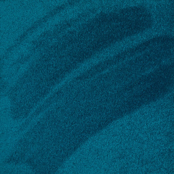 Struktur eines weichen Teppichs in Blau.