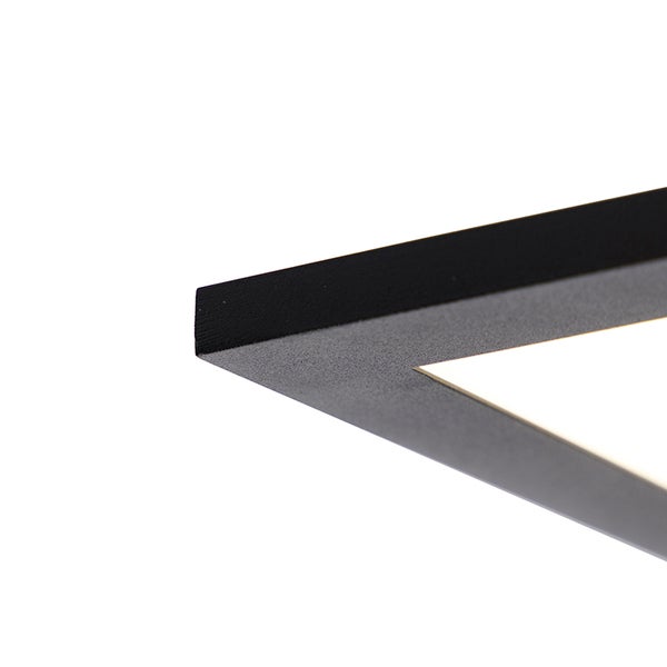 Modernes LED-Panel schwarz 80 cm inkl. LED - Liv